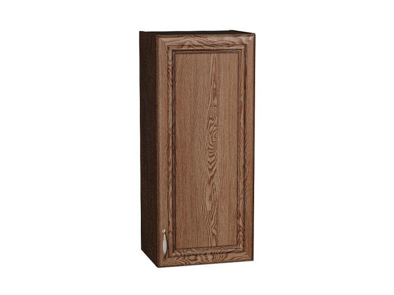 920*400* Шкаф верхний с 1-ой дверцей Шале Brown Dreamline Graphite